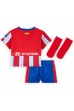 Atletico Madrid Babytruitje Thuis tenue Kind 2024-25 Korte Mouw (+ Korte broeken)